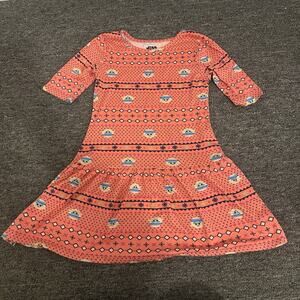 Disney Mandalorian Baby Yoda Grogu Soft Dress Girls Pink Size 7/8